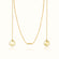 18K Gold Plated Long Chain Necklace