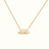 18K Gold Plated Lucky Wheel Pendant Necklace