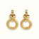 18K Gold Plated Vermeil Vintage Ring Pendant Earrings