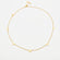 22K Gold Plated Vermeil Brushed Heart Elegance