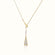 14K Gold Starry Whispers Adjustable Necklace